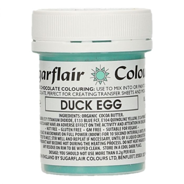 Chocolate Colouring - Duck Egg